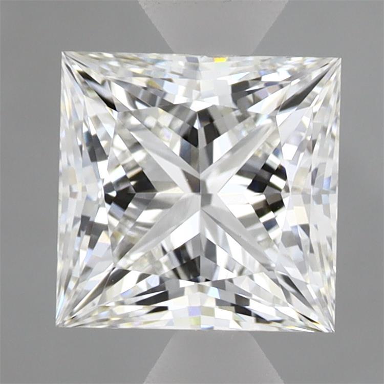 1.91 Carat Princess Shaped, Ideal Cut, E Color, VVS2 Clarity, IGI Certified Lab Grown Diamond