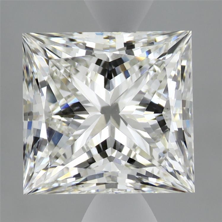 3.51 Carat Princess Shaped, Ideal Cut, G Color, VS1 Clarity, IGI Certified Lab Grown Diamond