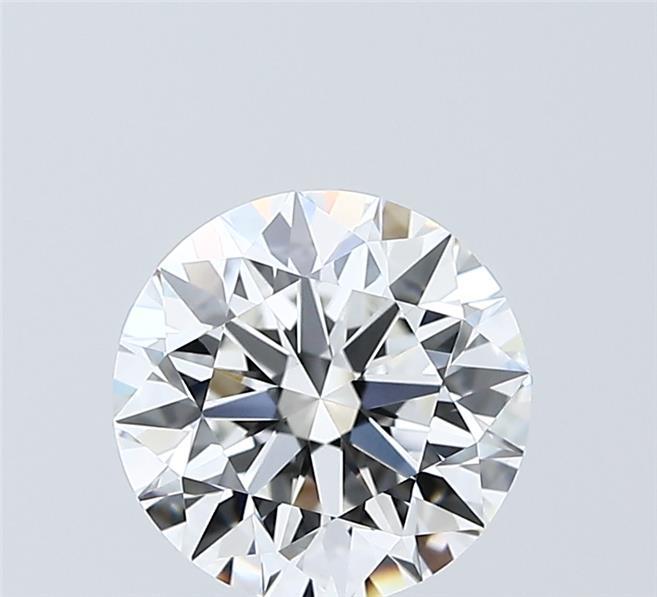 2.01 Carat Round Shaped, Excellent Cut, E Color, VVS2 Clarity, IGI Certified Lab Grown Diamond