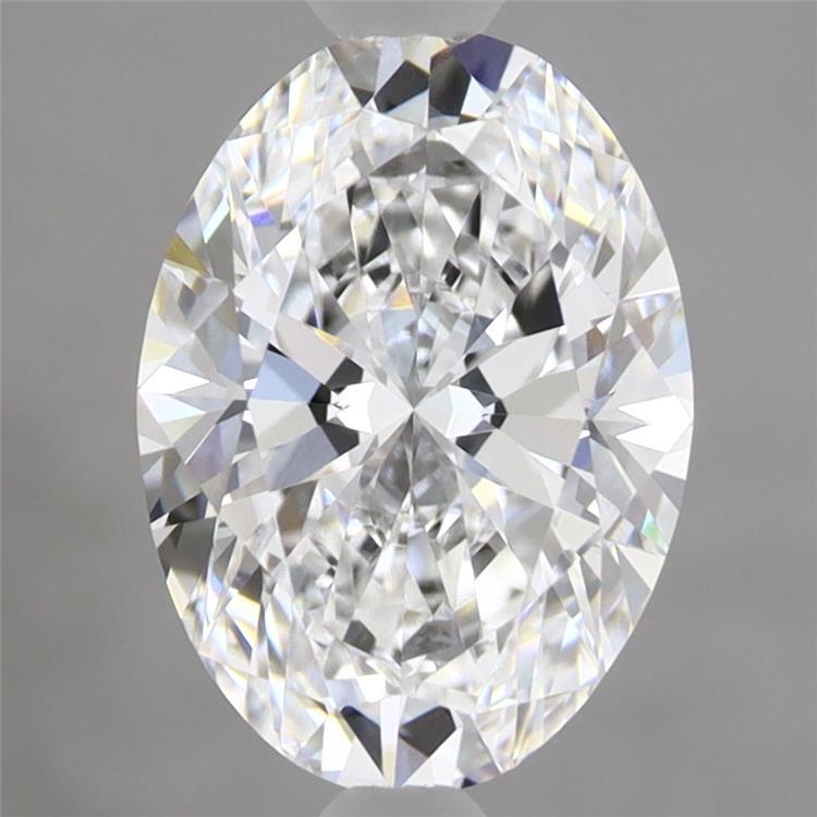 2.19 Carat Oval Shaped, Ideal Cut, D Color, VVS2 Clarity, IGI Certified Lab Grown Diamond
