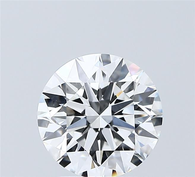 2.02 Carat Round Shaped, Ideal Cut, D Color, VVS2 Clarity, IGI Certified Lab Grown Diamond