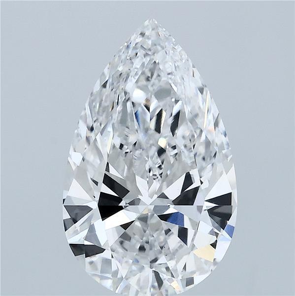 3.00 Carat Pear Shaped, Ideal Cut, E Color, VS2 Clarity, IGI Certified Lab Grown Diamond