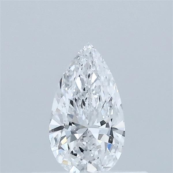 0.33 Carat Pear Shaped, Ideal Cut, D Color, VVS2 Clarity, IGI Certified Lab Grown Diamond