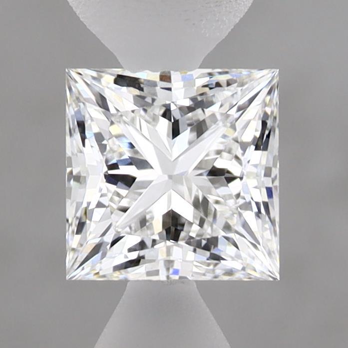 0.99 Carat Princess Shaped, Ideal Cut, E Color, VVS2 Clarity, IGI Certified Lab Grown Diamond