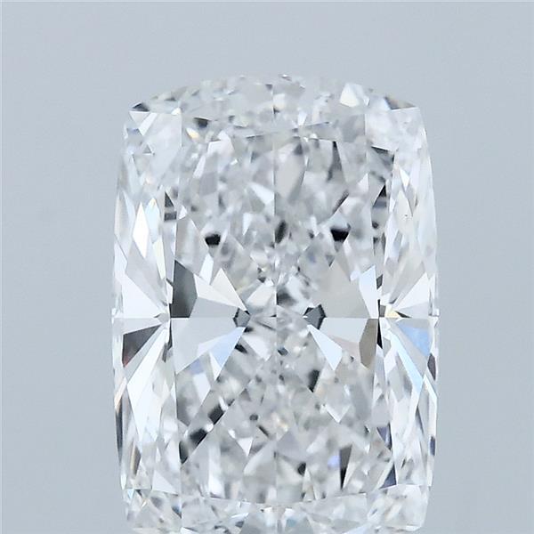 3.03 Carat Cushion Shaped, Ideal Cut, D Color, VVS2 Clarity, IGI Certified Lab Grown Diamond