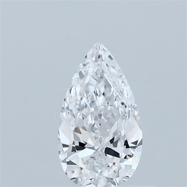 0.36 Carat Pear Shaped, Ideal Cut, D Color, VVS2 Clarity, IGI Certified Lab Grown Diamond