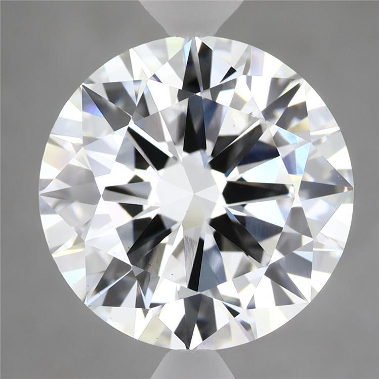 6.05 Carat Round Shaped, Excellent Cut, E Color, VS2 Clarity, IGI Certified Lab Grown Diamond