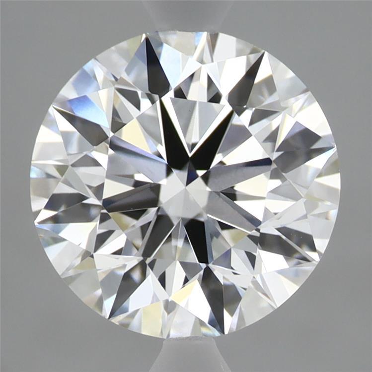 3.04 Carat Round Shaped, Ideal Cut, E Color, VVS2 Clarity, IGI Certified Lab Grown Diamond