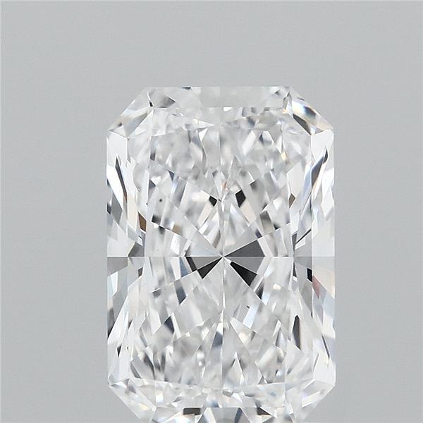 2.04 Carat Radiant Shaped, Ideal Cut, D Color, VS1 Clarity, IGI Certified Lab Grown Diamond