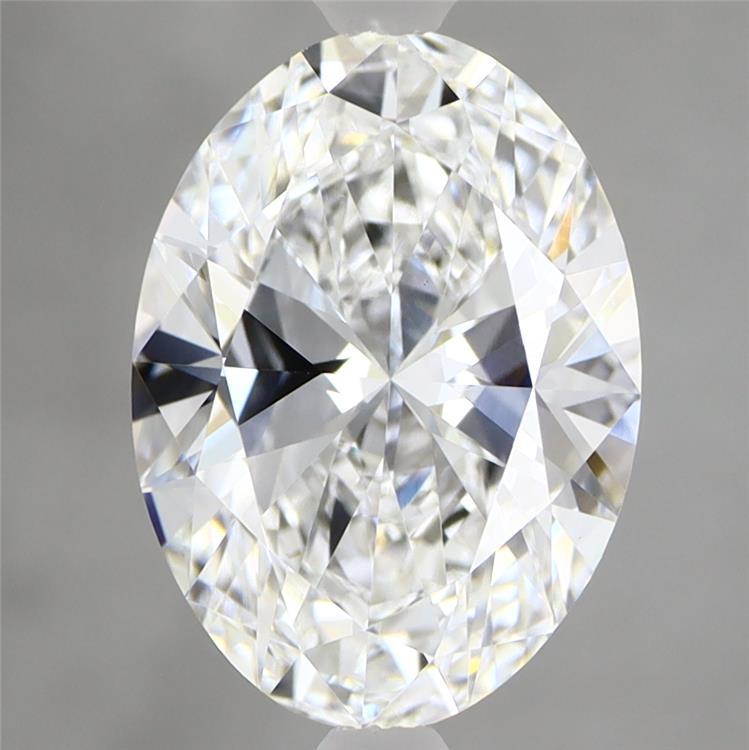 2.87 Carat Oval Shaped, Ideal Cut, D Color, VVS2 Clarity, IGI Certified Lab Grown Diamond