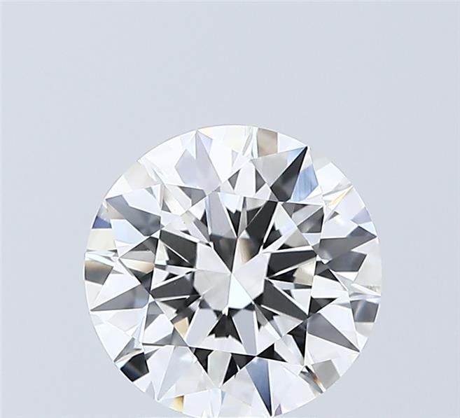 2.00 Carat Round Shaped, Excellent Cut, D Color, VS1 Clarity, IGI Certified Lab Grown Diamond