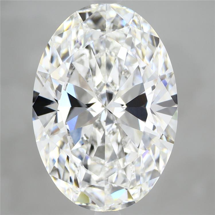 6.09 Carat Oval Shaped, Ideal Cut, E Color, VVS2 Clarity, IGI Certified Lab Grown Diamond