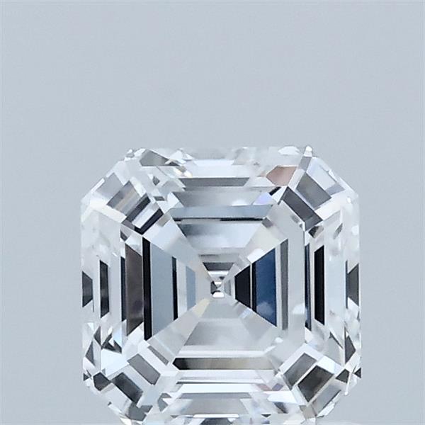 1.02 Carat Asscher Shaped, Ideal Cut, D Color, VVS2 Clarity, IGI Certified Lab Grown Diamond