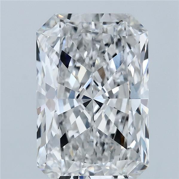 4.06 Carat Radiant Shaped, Ideal Cut, F Color, VS1 Clarity, IGI Certified Lab Grown Diamond