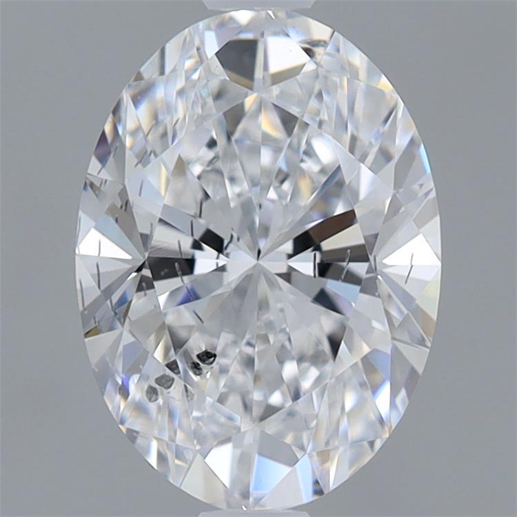 1.52 Carat Oval Shaped, Excellent Cut, D Color, SI2 Clarity, IGI Certified Lab Grown Diamond
