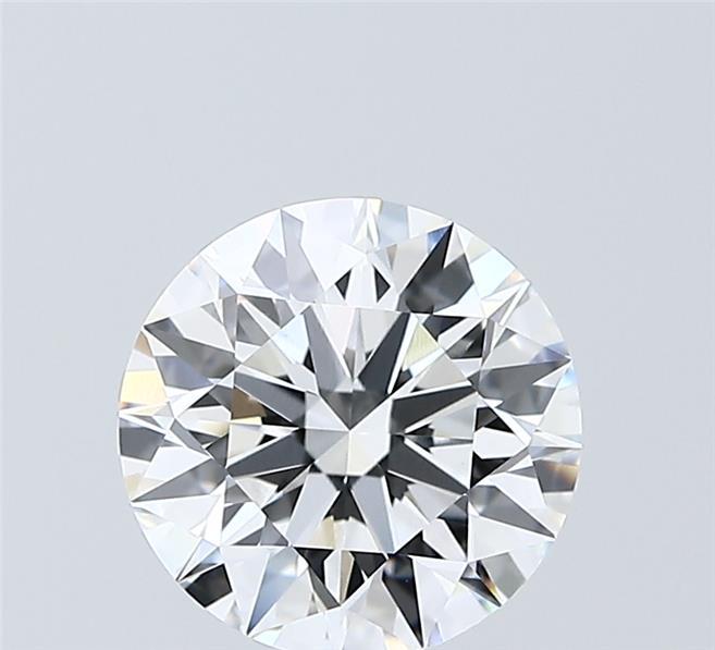2.05 Carat Round Shaped, Ideal Cut, D Color, VS1 Clarity, IGI Certified Lab Grown Diamond