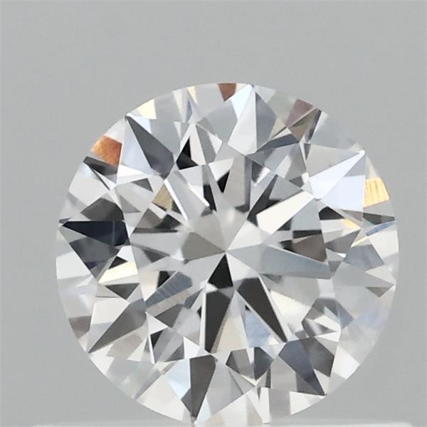 0.55 Carat Round Shaped, Very Good Cut, E Color, VVS2 Clarity, IGI Certified Lab Grown Diamond