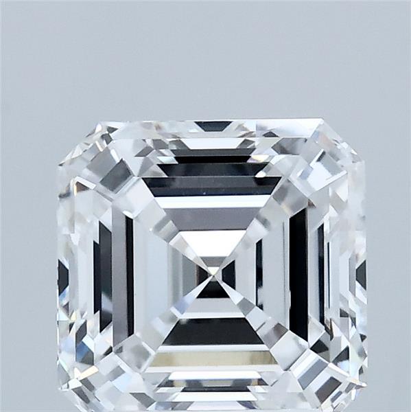 2.08 Carat Asscher Shaped, Ideal Cut, D Color, VVS2 Clarity, IGI Certified Lab Grown Diamond