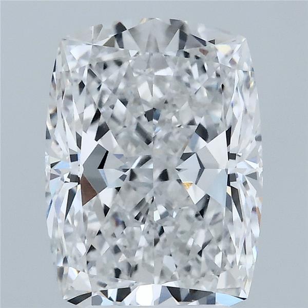 3.54 Carat Cushion Shaped, Very Good Cut, D Color, VVS2 Clarity, IGI Certified Lab Grown Diamond