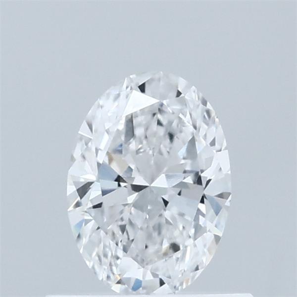 0.55 Carat Oval Shaped, Excellent Cut, D Color, VVS2 Clarity, IGI Certified Lab Grown Diamond
