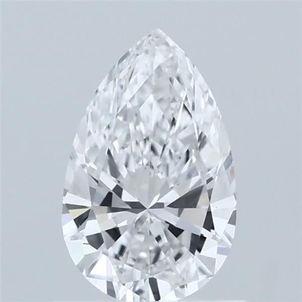 0.81 Carat Pear Shaped, Very Good Cut, D Color, VVS2 Clarity, IGI Certified Lab Grown Diamond