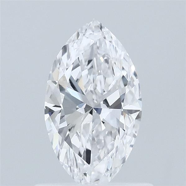 0.73 Carat Marquise Shaped, Ideal Cut, D Color, VS1 Clarity, IGI Certified Lab Grown Diamond