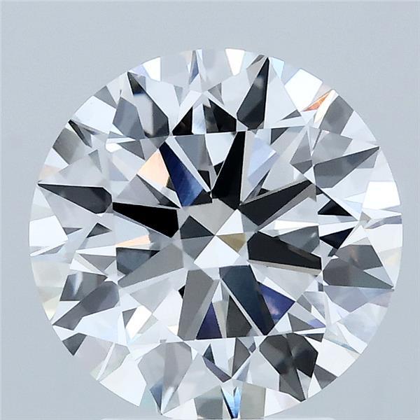 3.10 Carat Round Shaped, Ideal Cut, E Color, VVS2 Clarity, IGI Certified Lab Grown Diamond