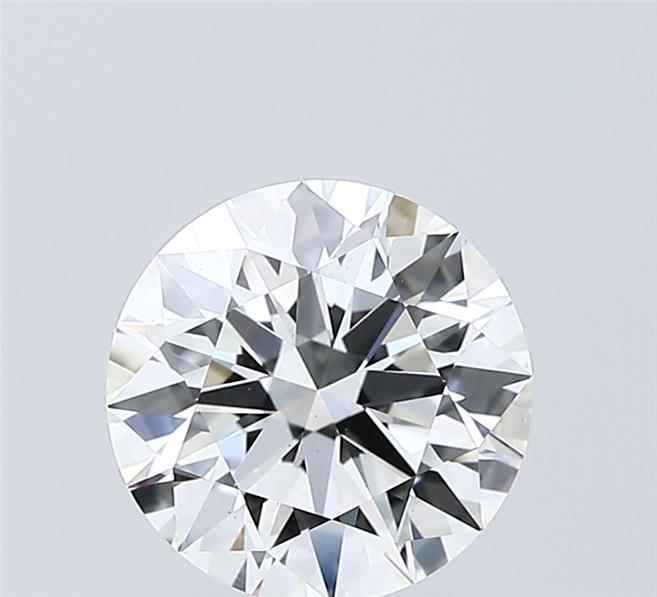 2.05 Carat Round Shaped, Ideal Cut, D Color, VS1 Clarity, IGI Certified Lab Grown Diamond