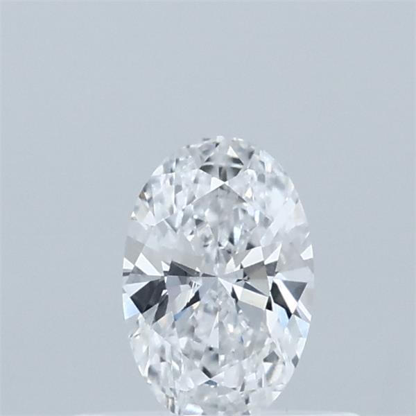0.36 Carat Oval Shaped, Ideal Cut, D Color, VVS2 Clarity, IGI Certified Lab Grown Diamond