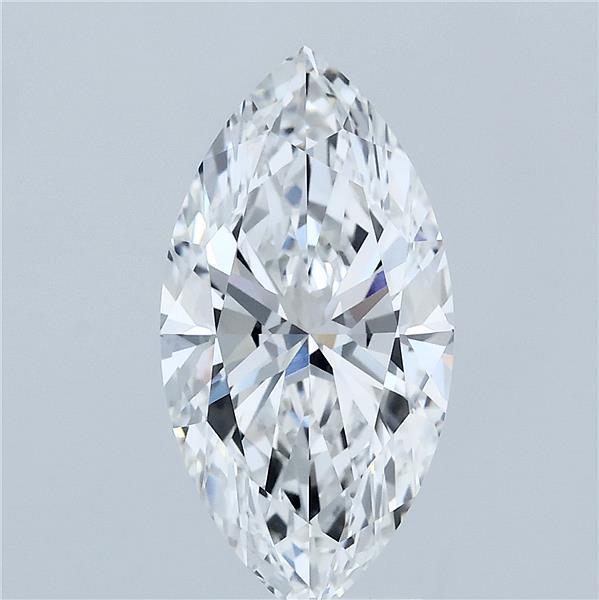 3.05 Carat Marquise Shaped, Ideal Cut, E Color, VVS1 Clarity, IGI Certified Lab Grown Diamond