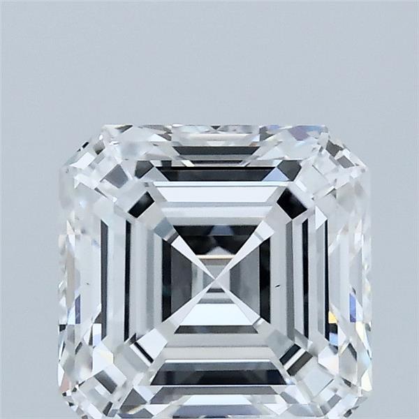 2.00 Carat Asscher Shaped, Ideal Cut, E Color, VS1 Clarity, IGI Certified Lab Grown Diamond
