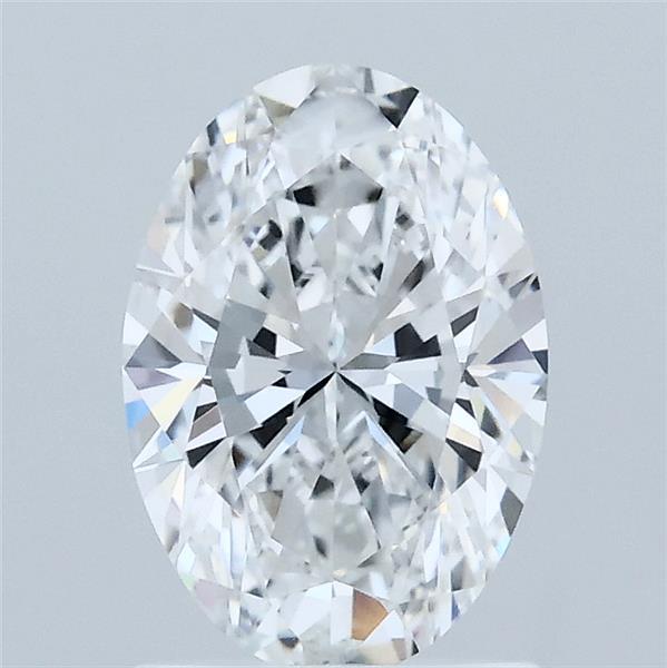 1.36 Carat Oval Shaped, Ideal Cut, E Color, VVS1 Clarity, IGI Certified Lab Grown Diamond