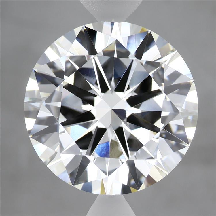 7.03 Carat Round Shaped, Excellent Cut, G Color, VVS2 Clarity, IGI Certified Lab Grown Diamond