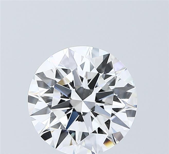 2.01 Carat Round Shaped, Ideal Cut, D Color, VVS2 Clarity, IGI Certified Lab Grown Diamond
