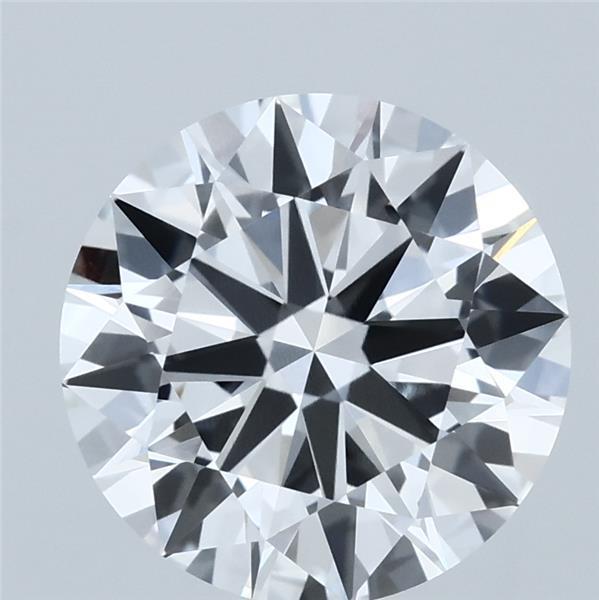 3.06 Carat Round Shaped, Ideal Cut, D Color, VVS1 Clarity, IGI Certified Lab Grown Diamond