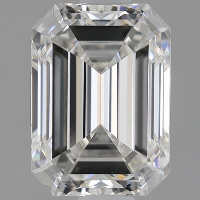 0.99 Carat Emerald Shaped, Ideal Cut, G Color, VVS2 Clarity, IGI Certified Lab Grown Diamond