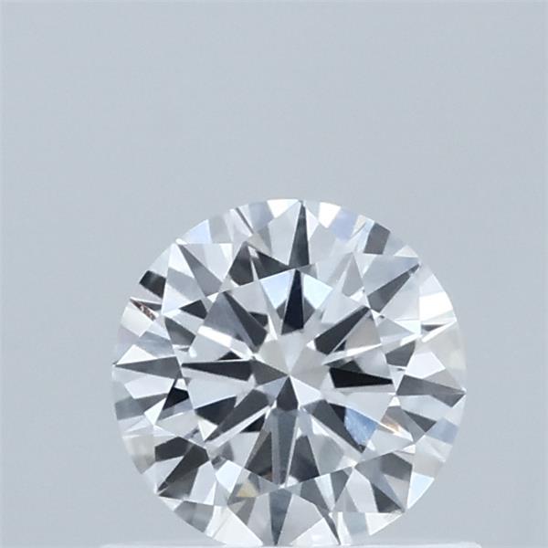 0.59 Carat Round Shaped, Excellent Cut, D Color, VS1 Clarity, IGI Certified Lab Grown Diamond