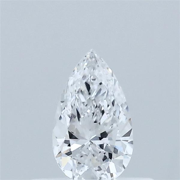0.35 Carat Pear Shaped, Ideal Cut, D Color, VVS2 Clarity, IGI Certified Lab Grown Diamond