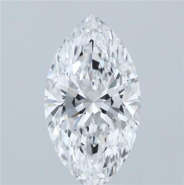 3.05 Carat Marquise Shaped, Ideal Cut, D Color, VS1 Clarity, IGI Certified Lab Grown Diamond