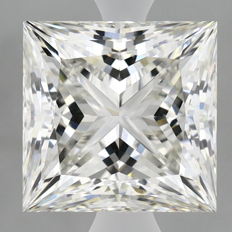 3.03 Carat Princess Shaped, Ideal Cut, G Color, VS1 Clarity, IGI Certified Lab Grown Diamond