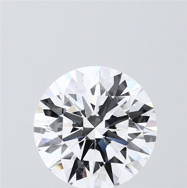 2.03 Carat Round Shaped, Ideal Cut, E Color, VVS2 Clarity, IGI Certified Lab Grown Diamond
