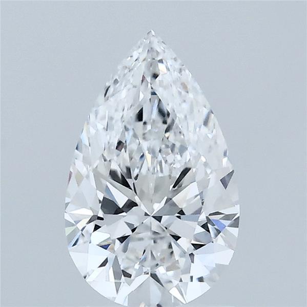 1.04 Carat Pear Shaped, Ideal Cut, D Color, VVS1 Clarity, IGI Certified Lab Grown Diamond