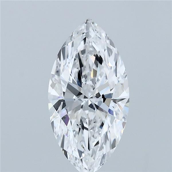 1.50 Carat Marquise Shaped, Ideal Cut, D Color, VS2 Clarity, IGI Certified Lab Grown Diamond