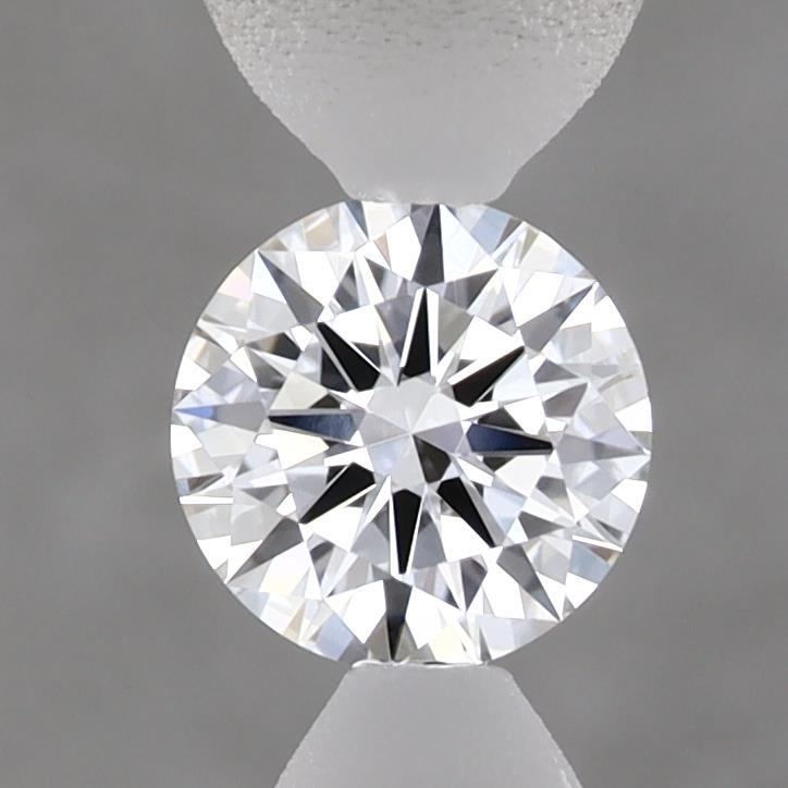 0.59 Carat Round Shaped, Ideal Cut, D Color, VVS2 Clarity, IGI Certified Lab Grown Diamond