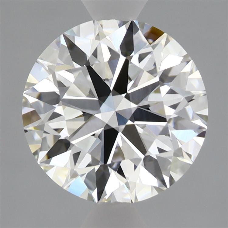 2.53 Carat Round Shaped, Ideal Cut, G Color, VVS2 Clarity, IGI Certified Lab Grown Diamond