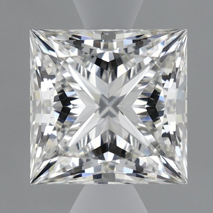 1.61 Carat Princess Shaped, Ideal Cut, G Color, VVS2 Clarity, IGI Certified Lab Grown Diamond