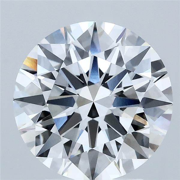 3.04 Carat Round Shaped, Ideal Cut, E Color, VVS2 Clarity, IGI Certified Lab Grown Diamond