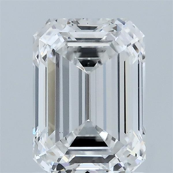 1.57 Carat Emerald Shaped, Ideal Cut, E Color, VS1 Clarity, IGI Certified Lab Grown Diamond