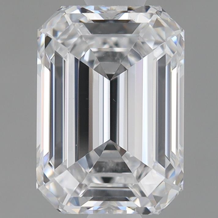0.99 Carat Emerald Shaped, Ideal Cut, D Color, VS1 Clarity, IGI Certified Lab Grown Diamond