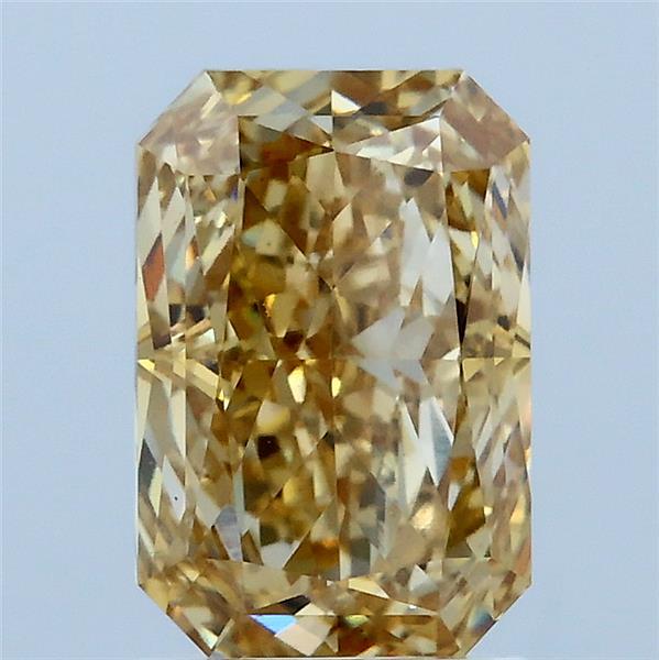2.11 Carat Radiant Shaped, Excellent Cut, FANCY YELLOW Color, VS1 Clarity, IGI Certified Lab Grown Diamond
